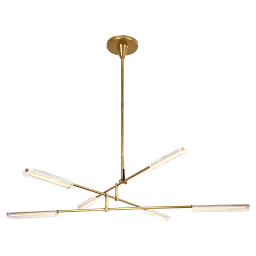 Visual Comfort Signature Daley Large Six Light Chandelier