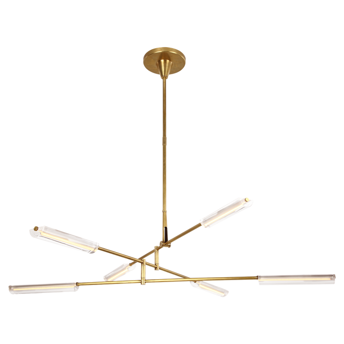 Visual Comfort Signature Daley Large Six Light Chandelier