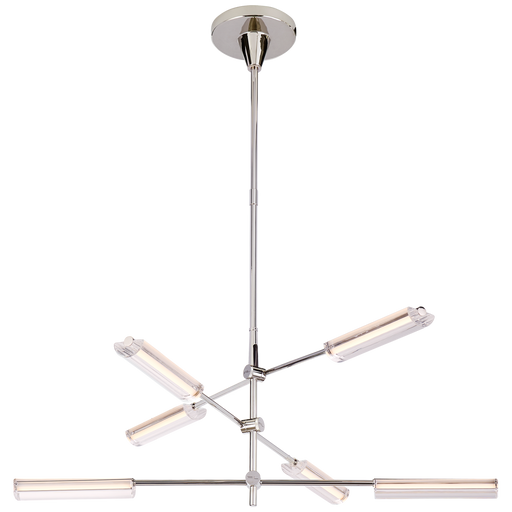 Visual Comfort Signature Daley Medium Six Light Chandelier
