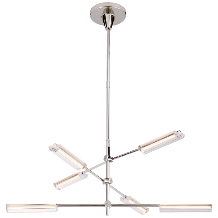 Visual Comfort Signature Daley Medium Six Light Chandelier