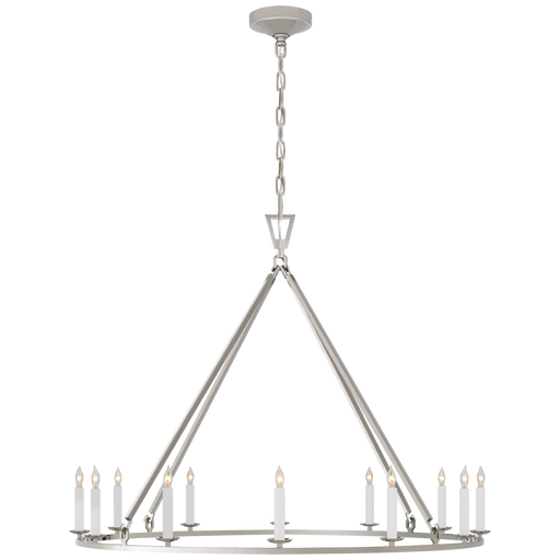 Visual Comfort Signature Darlana Large Single Ring Chandelier