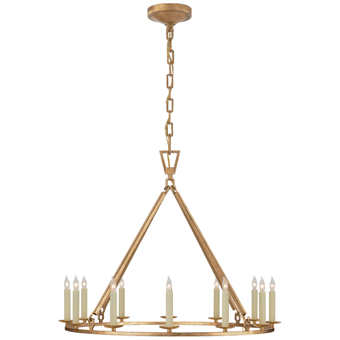 Visual Comfort Signature Darlana Medium Single Ring Chandelier