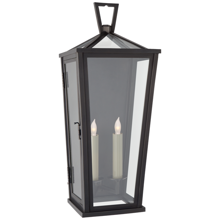 Visual Comfort Signature Darlana Tall 3/4 Wall Lantern