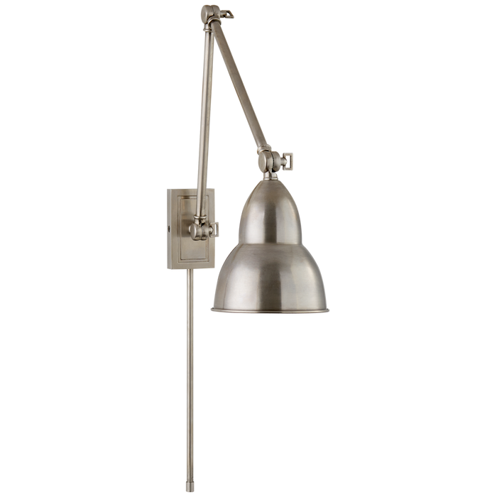 Visual Comfort Signature French Library Double Arm Wall Lamp