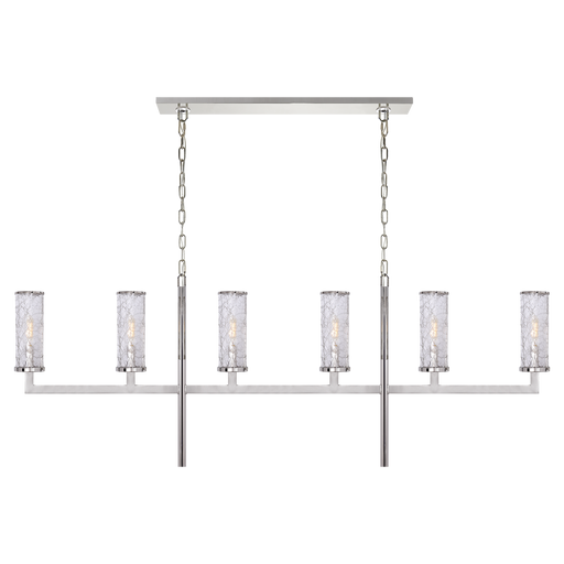 Visual Comfort Signature Liaison Large Linear Chandelier