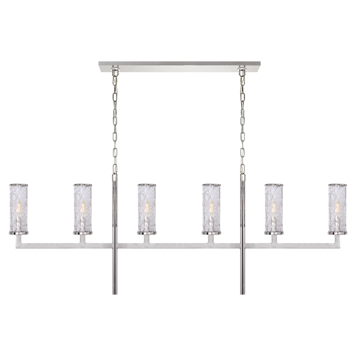 Visual Comfort Signature Liaison Large Linear Chandelier