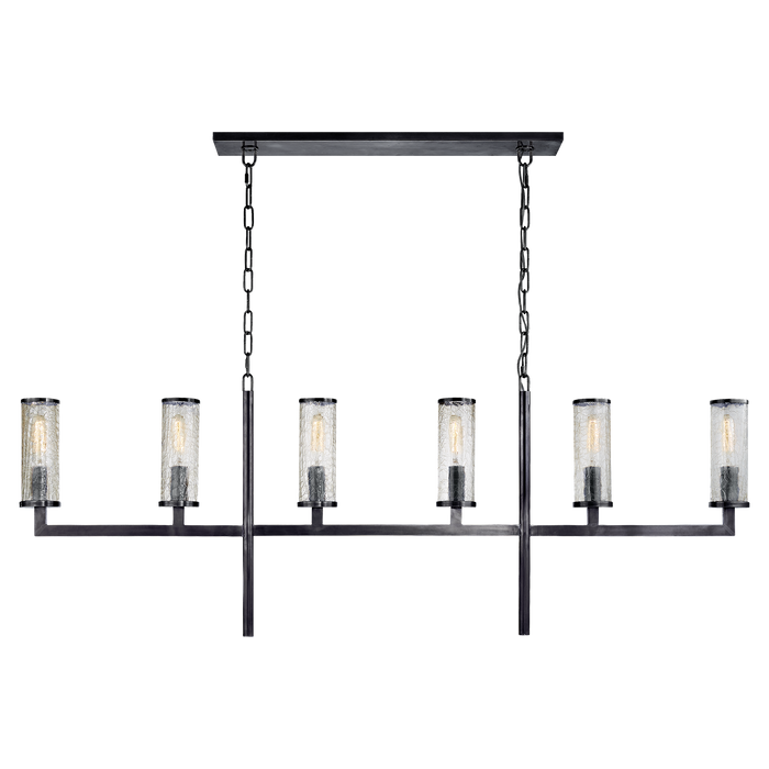 Visual Comfort Signature Liaison Large Linear Chandelier