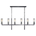 Visual Comfort Signature Liaison Large Linear Chandelier