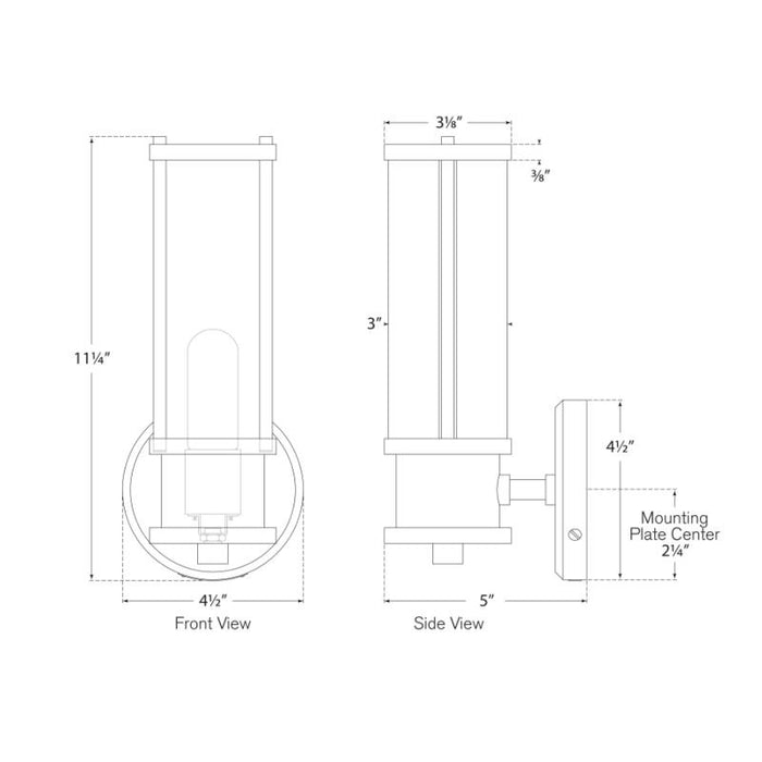 Visual Comfort Signature Lichfield Single Sconce