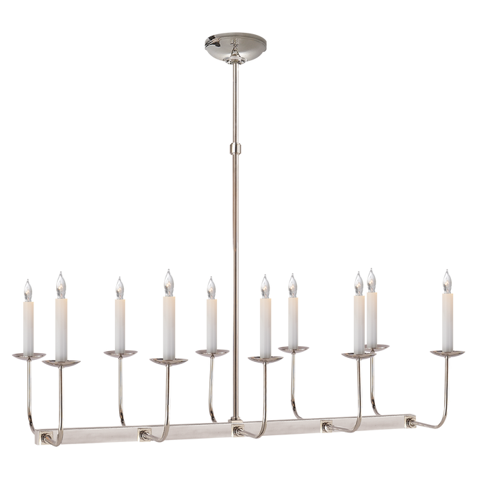 Visual Comfort Signature Linear Branched Chandelier
