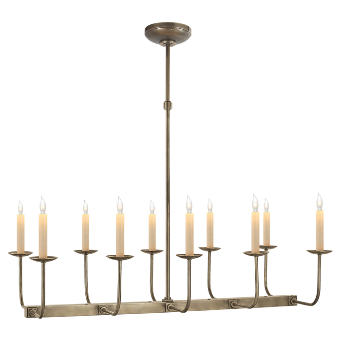 Visual Comfort Signature Linear Branched Chandelier