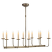 Visual Comfort Signature Linear Branched Chandelier