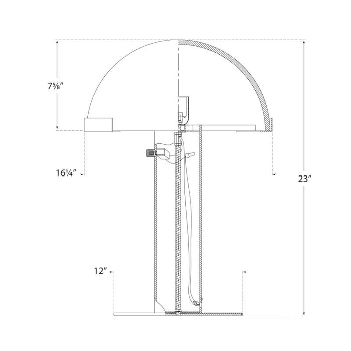 Visual Comfort Signature Melange Table Lamp