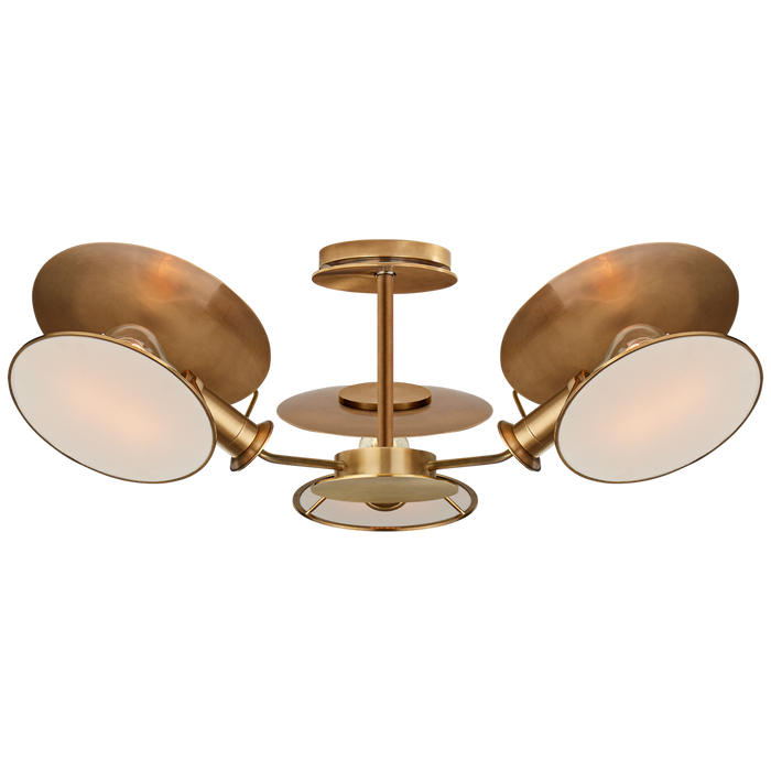Visual Comfort Signature Osiris Medium Reflector Semi-Flush Mount