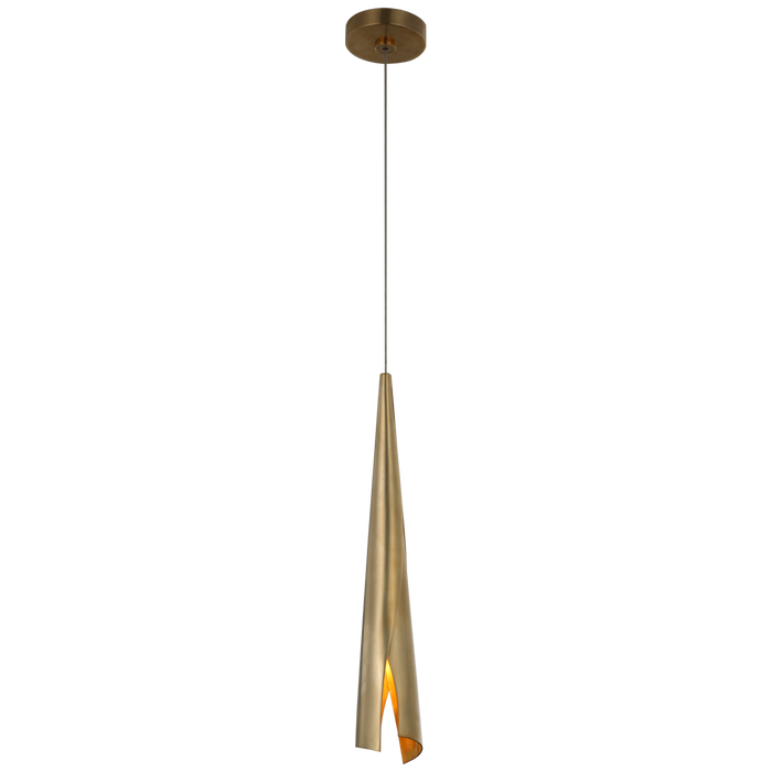 Visual Comfort Signature Pelle Delicate Wrapped Pendant