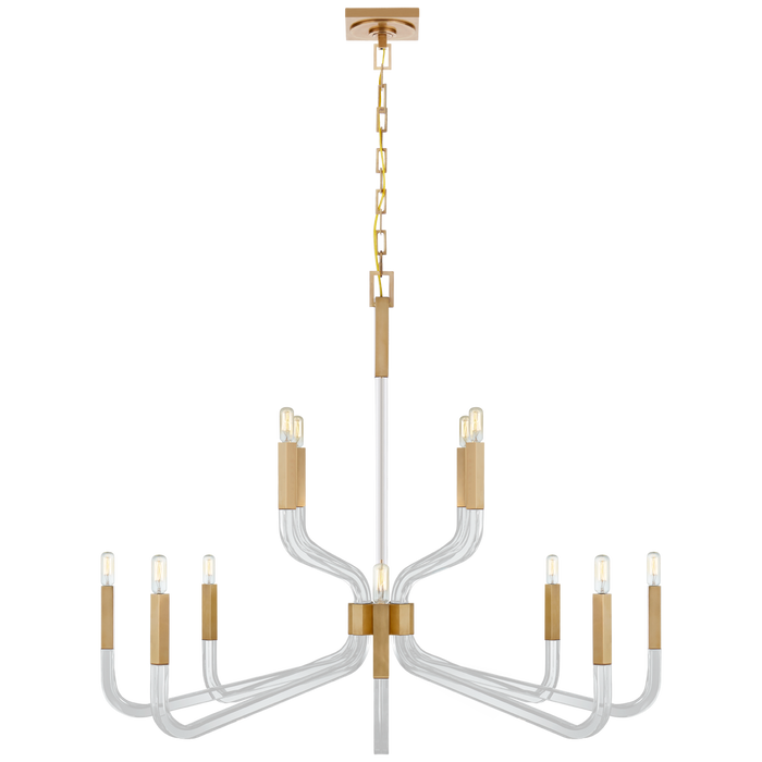 Visual Comfort Signature Reagan Grande Two Tier Chandelier