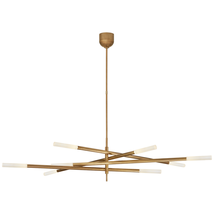 Visual Comfort Signature Rousseau Grande Eight Light Articulating Chandelier