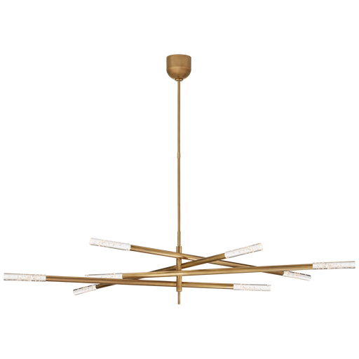 Visual Comfort Signature Rousseau Grande Eight Light Articulating Chandelier