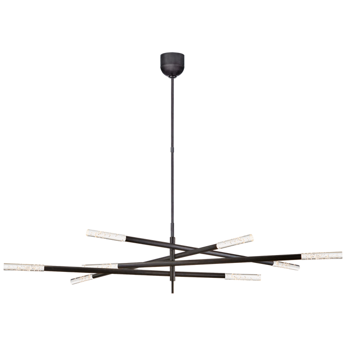 Visual Comfort Signature Rousseau Grande Eight Light Articulating Chandelier