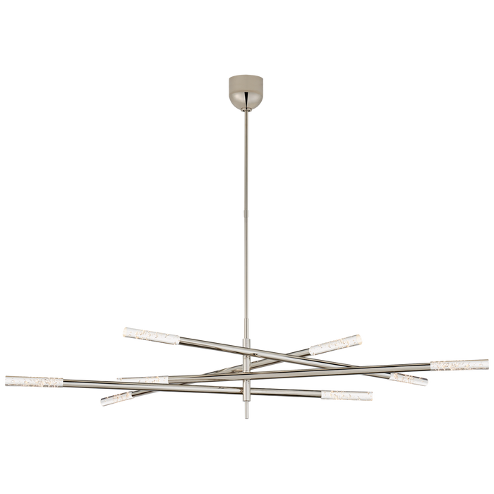Visual Comfort Signature Rousseau Grande Eight Light Articulating Chandelier