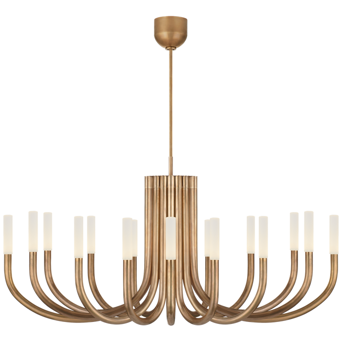 Visual Comfort Signature Rousseau Large Oval Chandelier