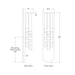 Visual Comfort Signature Rousseau Medium Multi-Drop Sconce