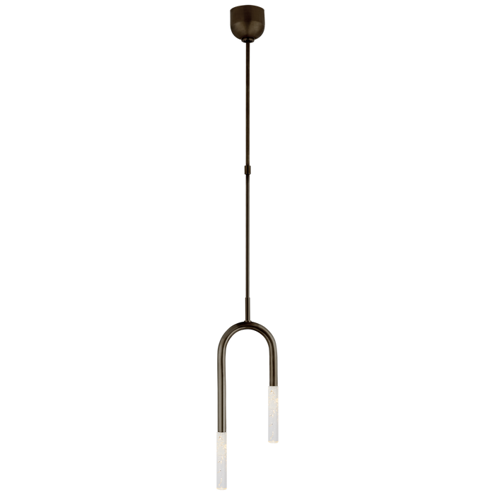 Visual Comfort Signature Rousseau Small Asymmetric Pendant