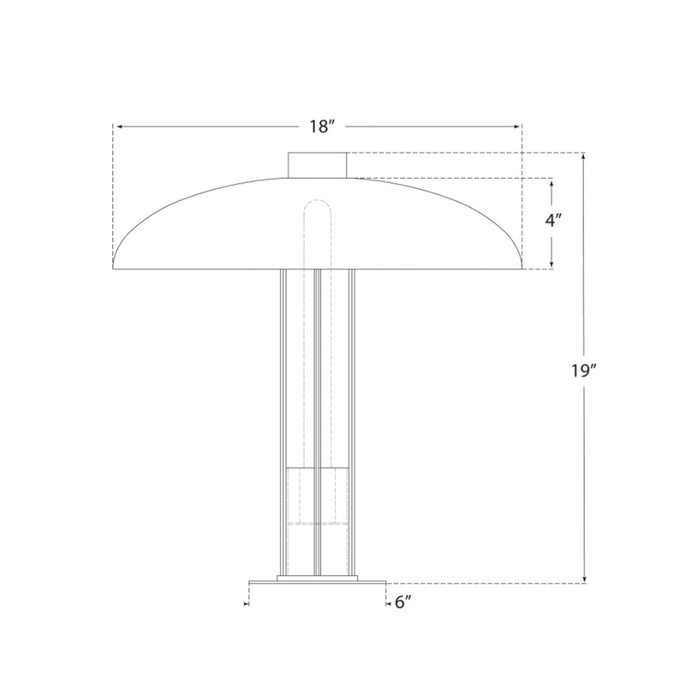 Visual Comfort Signature Troye Medium Table Lamp