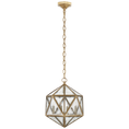 Load image into Gallery viewer, Visual Comfort Signature Zeno Medium 18 Facet Hedron Lantern
