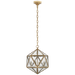 Visual Comfort Signature Zeno Medium 18 Facet Hedron Lantern