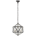 Load image into Gallery viewer, Visual Comfort Signature Zeno Medium 18 Facet Hedron Lantern

