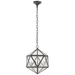 Visual Comfort Signature Zeno Medium 18 Facet Hedron Lantern