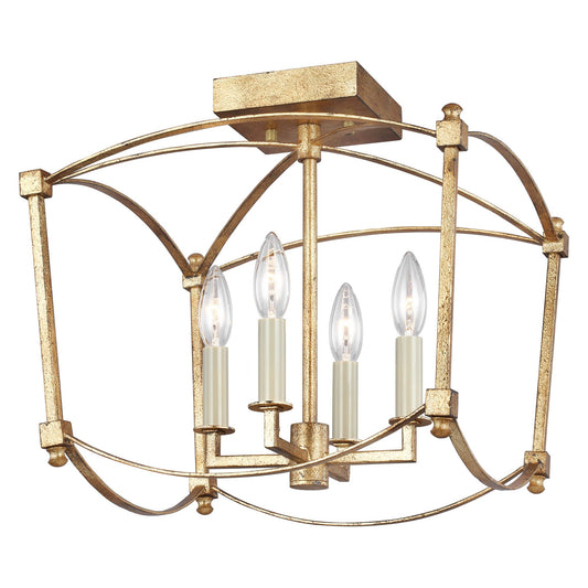 Visual Comfort Studio Thayer Semi-Flush Mount