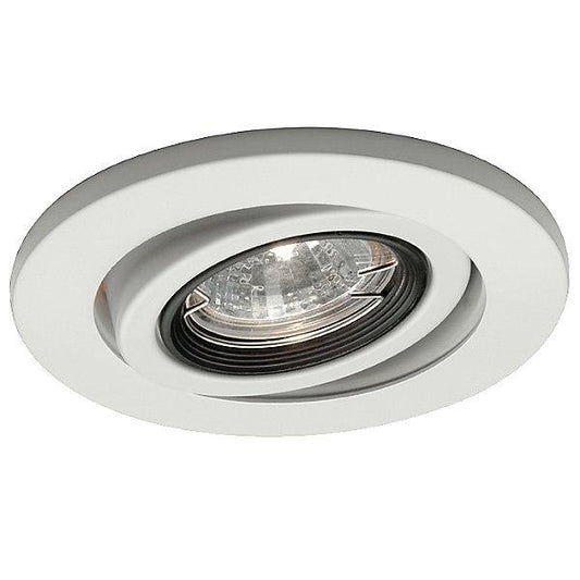 WAC 4 Inch Premium Low Voltage Round Gimbal Ring Trim - 25 Degree Adjustment from Vertical