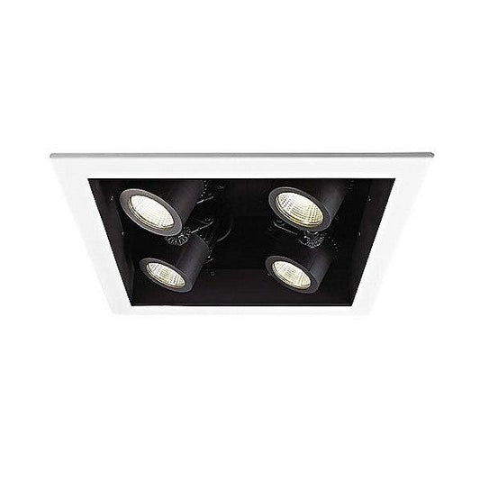 WAC 4 Light Square LED Precision Module Recessed Housing