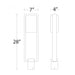 WAC Archetype Outdoor Post Mount