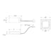 WAC Volta 2″ Remodel Housing Invisible Trim Square