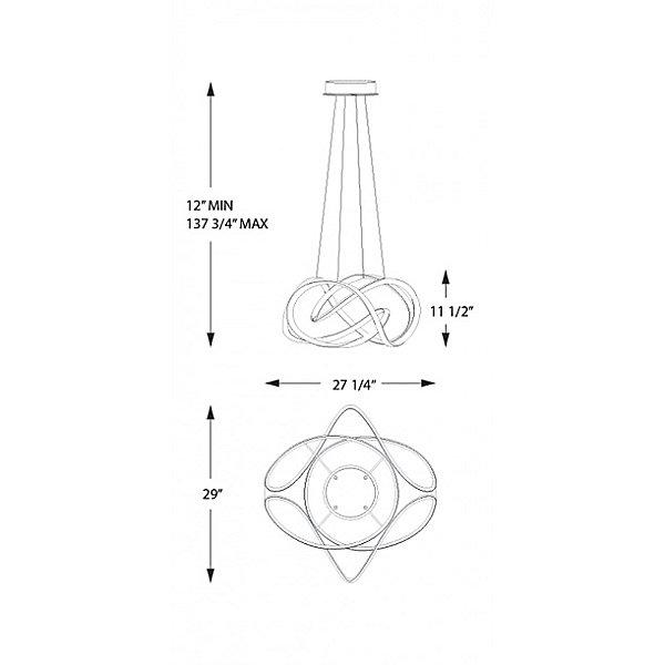 WAC Vornado Pendant